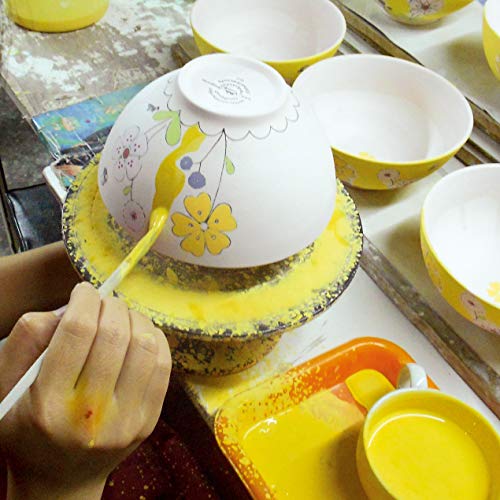 Unicorn Pink Children's Ceramic Dinner Sets Hand Painted, Children's Dinnerware