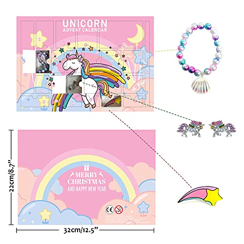 Unicorn Advent Calendar With Surprise Gifts 