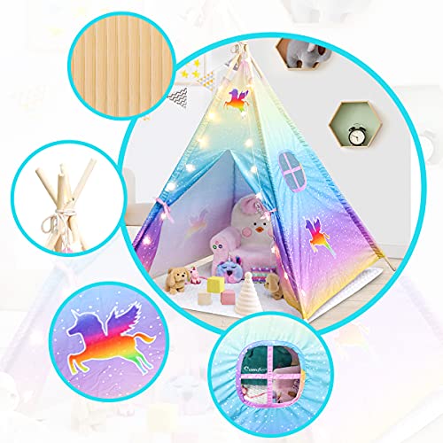 Girls Unicorn Play Tent | Teepee | Play House 