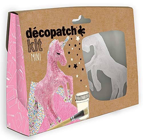 Unicorn arts and crafts kits decopatch