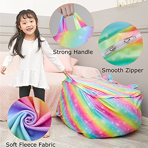 Cosy Colourful Unicorn Bean Bag Cover 