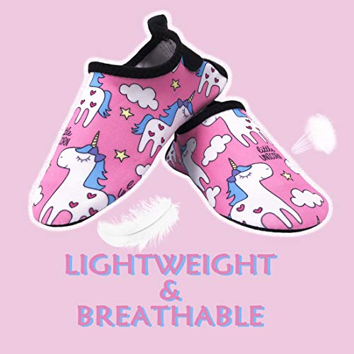 Kids unicorn pink water shoe beach shoe