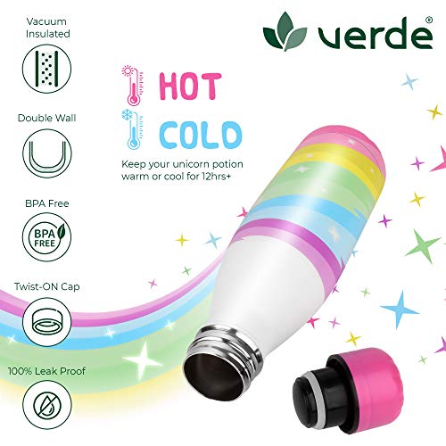 Hot & Cold Unicorn Stainless Steel Water Bottle 