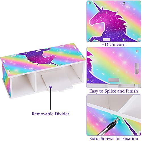 Cute Unicorn Rainbow Pen Holder 