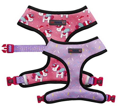 Pink & Lilac Unicorn Dog Harness & Lead