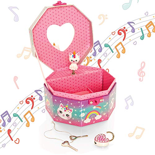 Musical Caticorn Unicorn Jewellery Box 