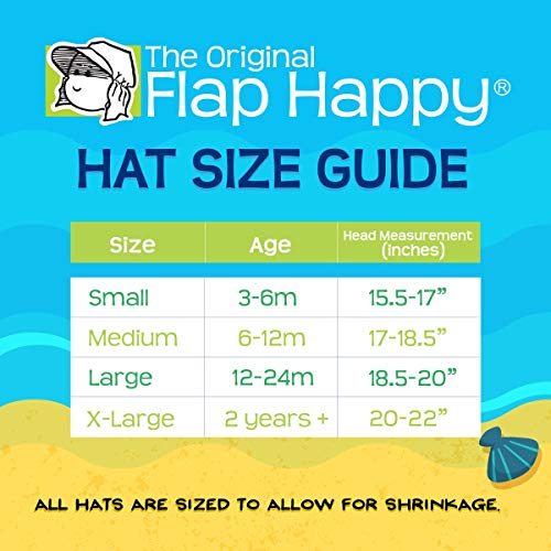 Flap Happy Baby Girls' UPF 50+ Summer Splash Swim Hat Sun, Unicorn Magic, L