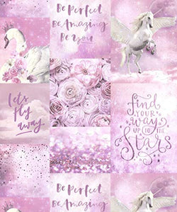 Pink Unicorn Pandora's Dream Glitter Wallpaper 