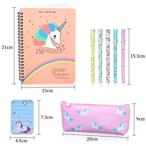 Unicorn 25 Piece Stationery Set