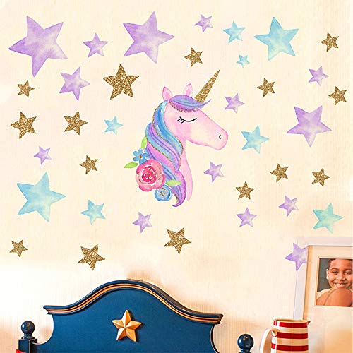 Unicorn Kids Wall Sticker 