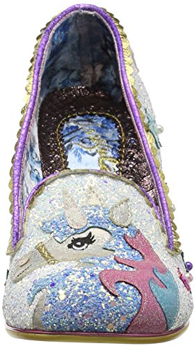 Irregular Choice Women's Little Misty Closed-Toe Heels, White (White), 6 UK 39 EU