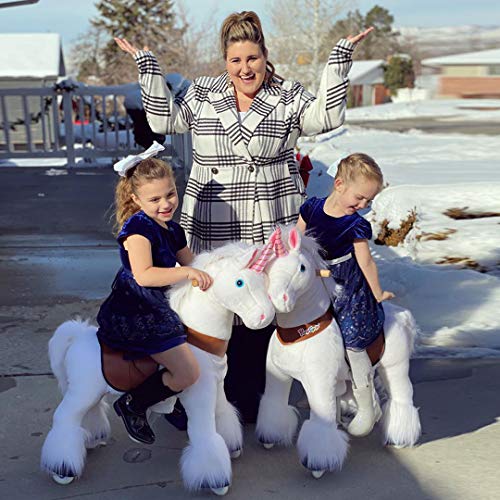 Unicorn Gift Idea Ride On Toy For Girls 
