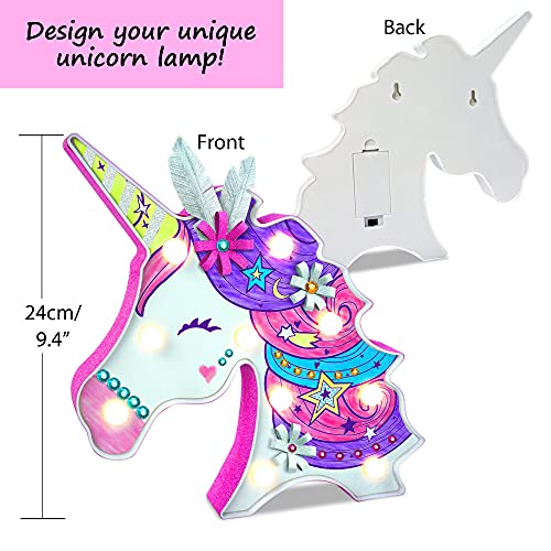 DIY LED Unicorn Table Lamp | Design Your Own