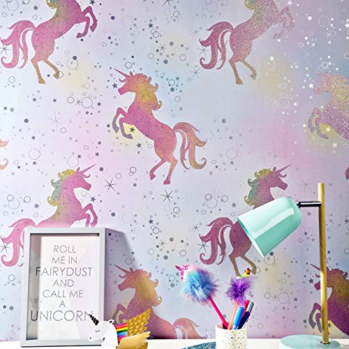 Sparkling Unicorn Wallpaper 
