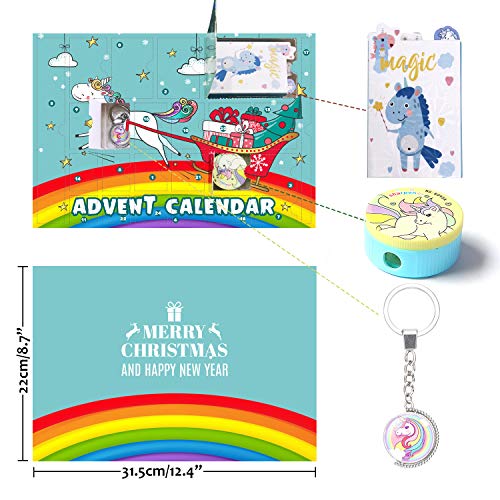 Magical Unicorn Advent Calendar 24 Gifts 