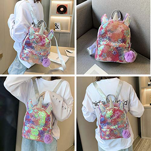 Sequined Unicorn Backpack | For Kids 