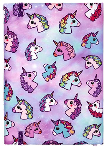 FRINGOO Personalised Unicorn Weekly Planner for Kids and Teenagers Secret Diary