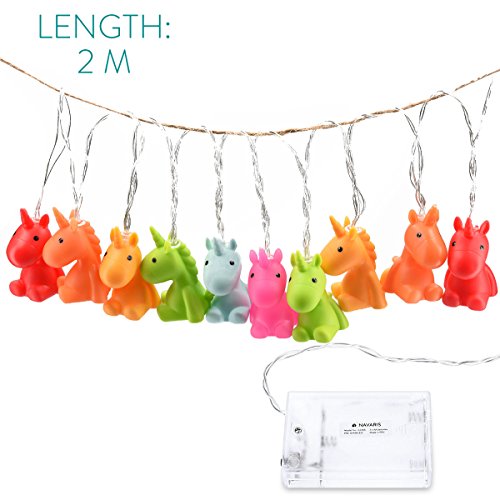 2M Unicorn String Lights Coloured Lights