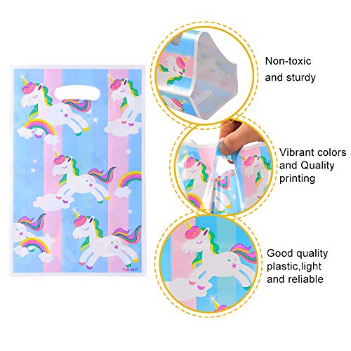 60 Pcs Unicorn Themed Party Favour Bags |  Children, Kids Birthday Party