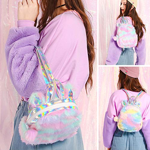 Girls fashion unicorn bag back pack mini
