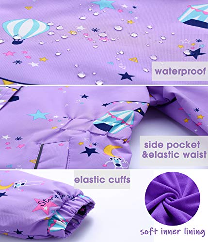 Waterproof Unicorn Jacket Purple 