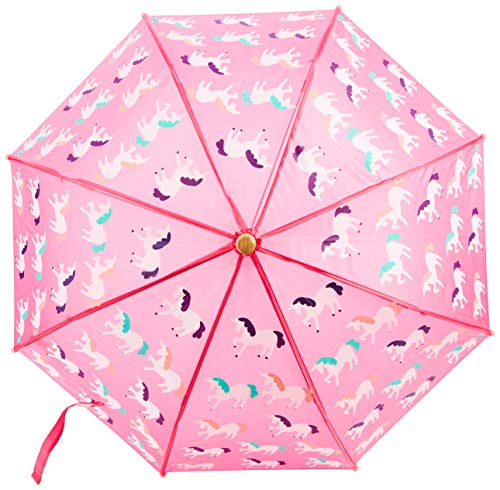 Pink Mystic Unicorn Umbrella Girls 
