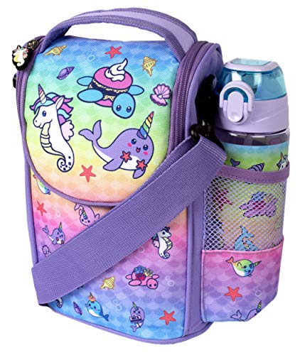 Unicorn Seahorse Narwhal Kids Lunch Box 