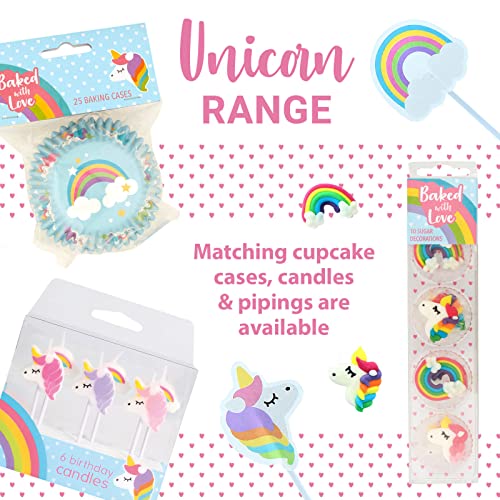 Unicorn Cake Decorating Kit | 24 Pack 