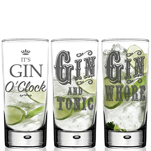 unicorn gin glass gift set