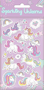 Paper Projects 01.70.04.038 Sparkling Unicorn Stickers