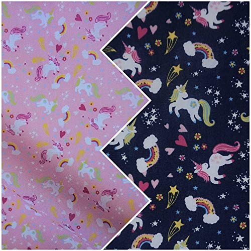 Unicorns & Rainbows Fabrics 