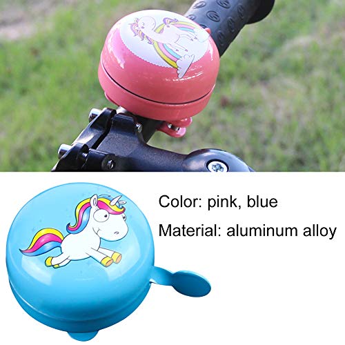 LDYQ 2pcsChildren's Bicycle Bell,Kid's Bike Bell,Unicorn Bike Bells,Bicycle Accessories for Kids Adults Sport Outdoor Unicorn Party Favors