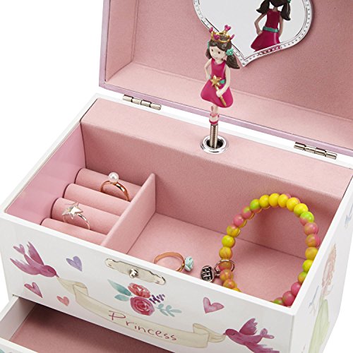 Musical Unicorn Fairy Princess Jewellery Box 