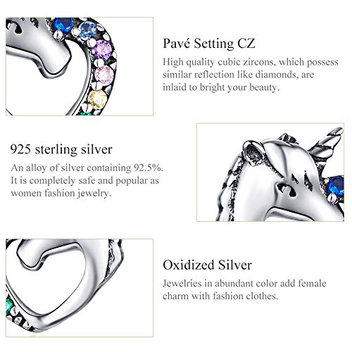 Silver Unicorn Earrings 