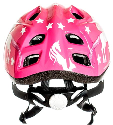 Pink Unicorn Bike Helmet For Kids 