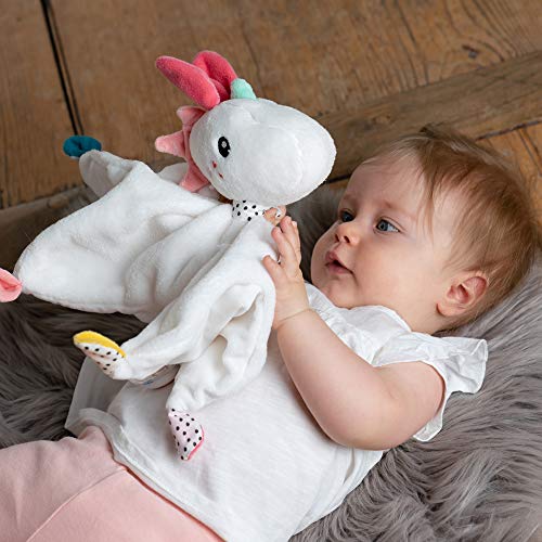Unicorn Babies Soft Comforter With Attachment For Dummy