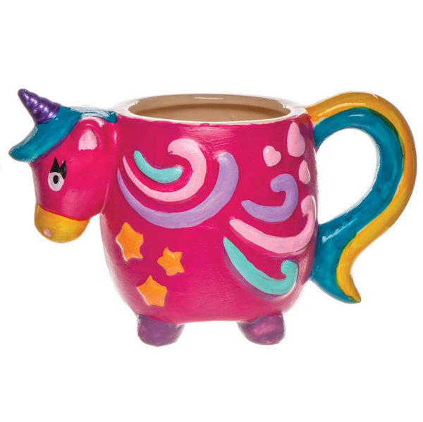 Unicorn Porcelain Mugs (Box of 2) - Pink