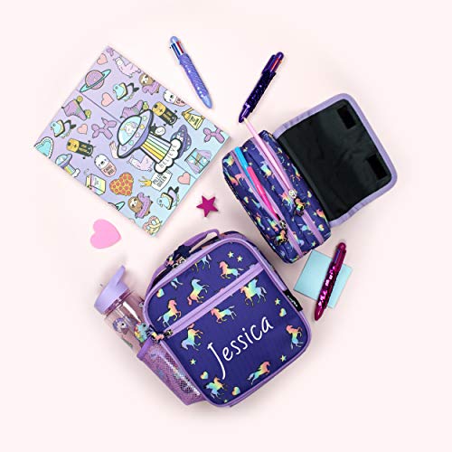 Unicorn Pencil Case With Personalised Name
