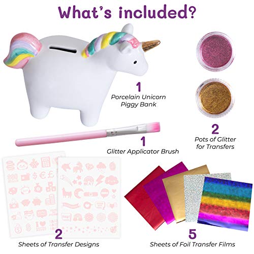 Unicorn Decorate Your Own Money Box | Craft Kit 