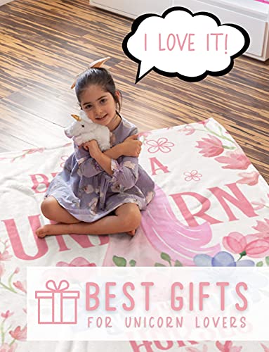 Unicorn Gift Idea | Unicorn Throw | Blanket 