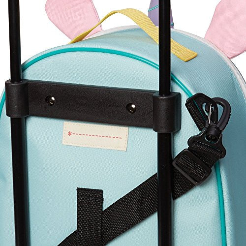 Skip Hop Kids Unicorn Rolling Luggage Suitcase (Zoo)