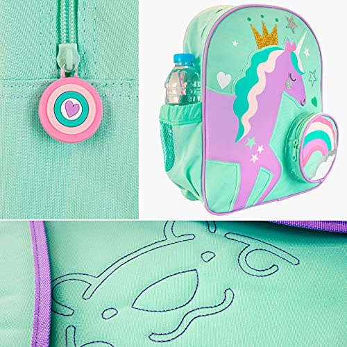 Harry Bear | Princess Unicorn Backpack | Mint Green 