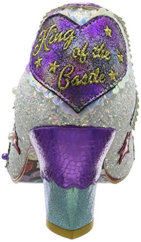 Irregular Choice Women's Little Misty Closed-Toe Heels, White (White), 6 UK 39 EU