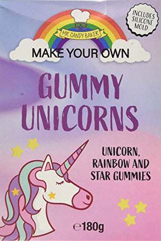 Mr Candy Baker | Make Your own Gummy Unicorns Kit | 180 g