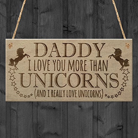 Dad unicorn Sign