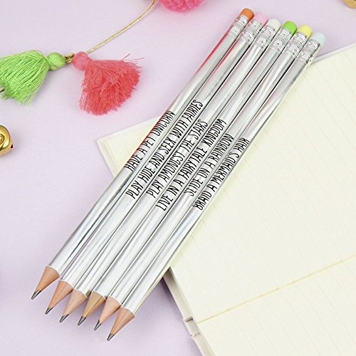 Unicorn Holographic Pencils Secret Santa Gift Idea