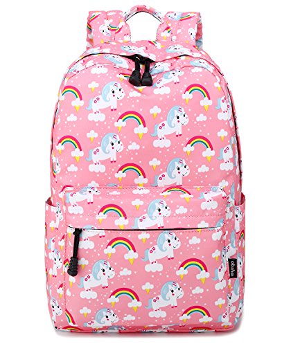 Unicorn rainbow pink backpack 