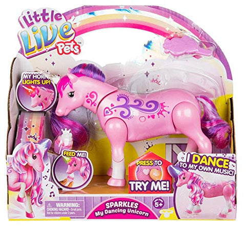 Little Live Pets 28683 Sparkles My Dancing Unicorn Pet, Multi-Colour