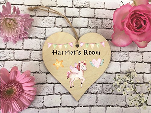 Unicorn Heart Name Sign