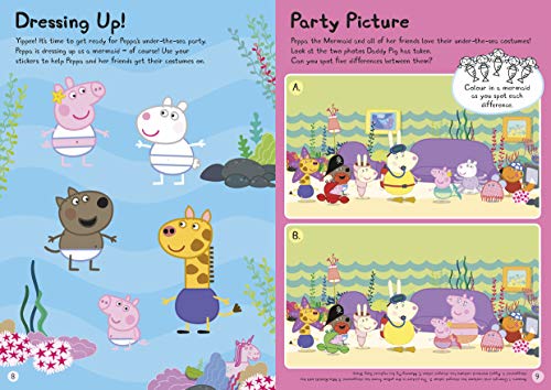 Peppa Pig Unicorns Sticker Book For Kids 